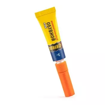 Клей-гель Секунда, для обуви, однокомпонентный, 3 г, 403-231