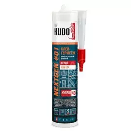 Клей-герметик KUDO, шовный, белый, однокомпонентный, 280 мл, KBK-524