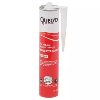 Клей монтажный Quelyd, универсальный, 340 г, 12013002
