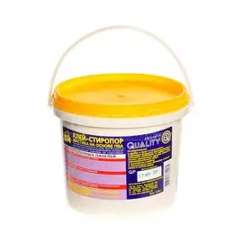Клей Quality, стиропоровый для потолочных плит, однокомпонентный, 1.5 кг
