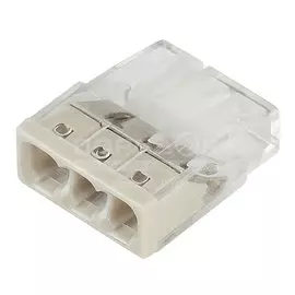 Клемма монтажная, 3 отверстия, Smartbuy, SBE-pwco-3