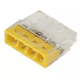 Клемма монтажная, 4 отверстия, Smartbuy, SBE-pwco-4