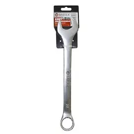 Ключ комбинированный, Bartex, 27 мм, матовый, CrV сталь