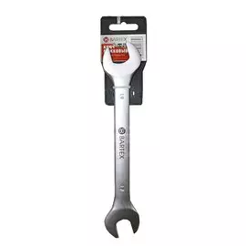 Ключ рожковый, Bartex, 17х19 мм, матовый, CrV сталь