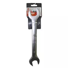 Ключ рожковый, Bartex, 24х27 мм, матовый, CrV сталь