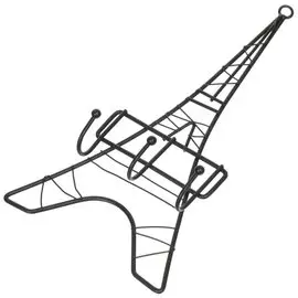 Ключница-крючок Эйфелева башня, 16х30 см, 3 крючка, Y4-3184