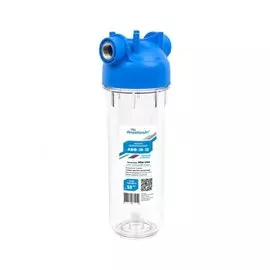 Колба фильтра для воды Аквабрайт, Slim Line 10, 1/2", для холодной воды, АБФ-10-12