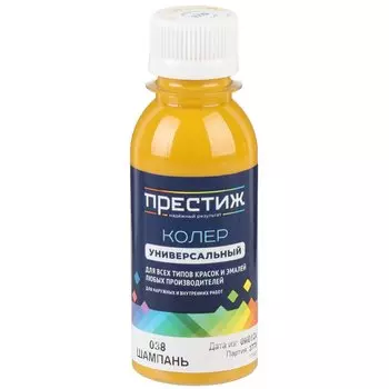 Колер краска, Престиж, №38, шампань, 100 мл