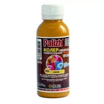 Колер паста, Palizh, Wood, №201, сосна, 100 мл