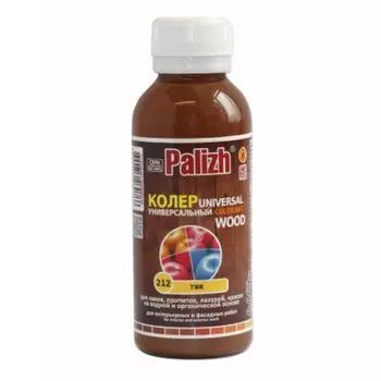 Колер паста, Palizh, Wood, №212, тик, 100 мл