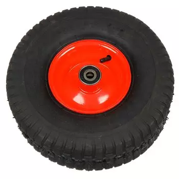 Колесо для тачки резина PR, 6.00-6, втулка D16 мм, Мастер Инструмент