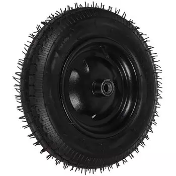 Колесо для тачки резина PR, ПРОФИ, 3.25-8, втулка D20 мм, Мастер Инструмент