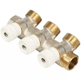 Коллектор 3/4"х3/4", 3 выхода, Stout