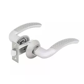 Комплект для двери Фабрика Замков, FZ SET 04L 100 SN/CP 5/10, 115068, матовый никель