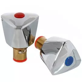 Комплект кран-букс керамика, 1/2 '', с маховиком пластик, индивидуальная упаковка, ComfortFactor, Кристина, 70165-10