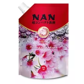 Кондиционер для белья Nan, 0.8 л, Японская сакура, концентрат