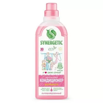 Кондиционер для белья Synergetic, 1 л, Аромомагия, концентрат