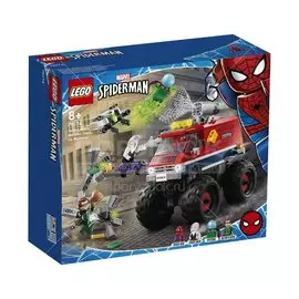 Конструктор LEGO Super Heroes Монстр-трак Человека-Паука против Мистерио 76174, 439 деталей