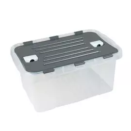 Контейнер для хранения, 45 л, прозрачный, Verde, Leon, 367 764