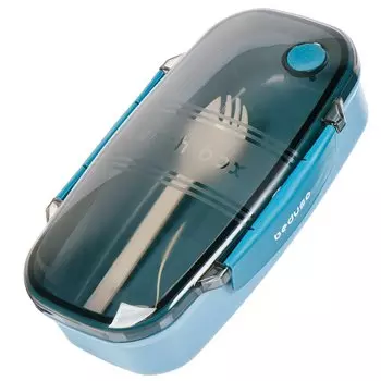 Контейнер пищевой пластик, 21х7х7 см, прямоугольный, Y6-6575