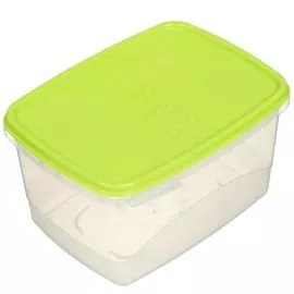 Контейнер пищевой пластик, 2.3 л, 11 см, прямоугольный, Plast team, PatternFlex, PT1133