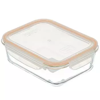 Контейнер пищевой стекло, 1.5 л, прямоугольный, BY Collection, 825-016