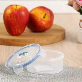 Контейнер пластик, 0.19 л, круглый, H17