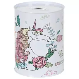 Копилка Единорог, 12х16 см, металл, Y4-4289