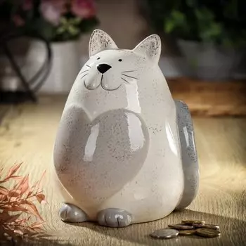 Копилка Котя, 14х12х18 см, керамика, Y4-6674