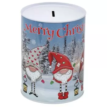 Копилка Гномы, 12х16 см, металл, Y4-7409