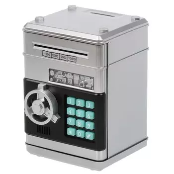 Копилка Сейф, 12х18х13 см, пластик, Y6-10663