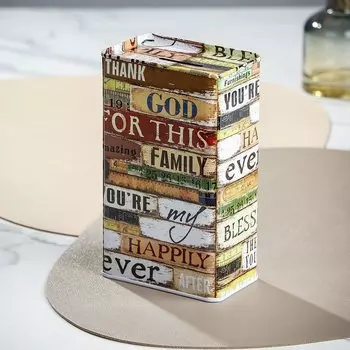 Копилка Стиль, 9х6х16 см, металл, Y4-9075