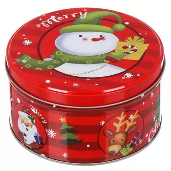 Коробка подарочная жесть, 13.5х13.5х7 см, Y4-7540