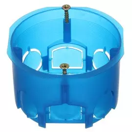 Коробка установочная, пластик, скрытая, 68х45 мм, TDM Electric, в бетон, IP20, SQ1402-0002