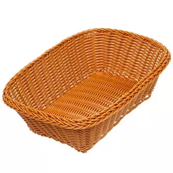 Корзина 22х9х30 см, прямоугольная, плетеная, полимер, Y4-7006