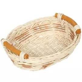 Корзина универсальная плетеная Ротанг 06-034-4 с ручками, 16х12х4 см