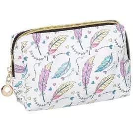 Косметичка Перья Y378 I.K, 15х8х6 см