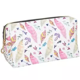 Косметичка Пёрышки Y6-2801, 20х11х8 см