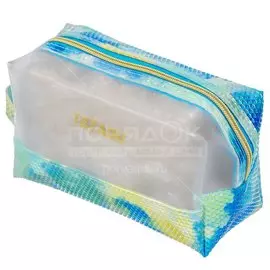 Косметичка 19.5х8х10 см, Прозрачная, Y9-021, застежка молния