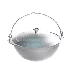 Котелок походный алюминий литой, 4.5 л, Kukmara, КП45