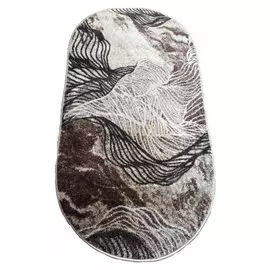 Ковер интерьерный 0.8х1.5 м, Agata, цв. 5034/744 овал