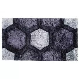 Ковер интерьерный 1.2х1.75 м, Silvano, Шегги, прямоугольный, серый, PSR-7101