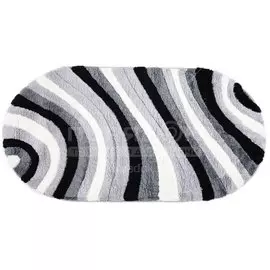 Ковер интерьерный 1.2х1.75 м, Silvano, Messi, овальный, цв. L.Grey/L.Grey, 0A310A