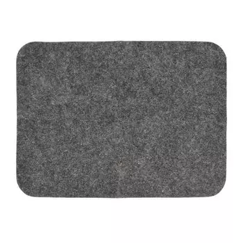 Коврик для бани войлок, 35х40 см, серый, Hot Pot, 41342