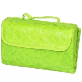 Коврик для пикника 150х135 см, нетканое полотно, с ручками, Green Days, Тиснение, CA338705.02, салатовый