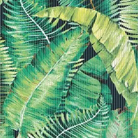 Коврик для ванной Вилина Фотопечать Тропические листья FV33, 1500х130 см