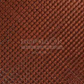 Коврик грязезащитный, 90х1500 см, прямоугольный, пластик, в рулоне, коричневый, темный шоколад, Травка