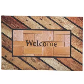 Коврик грязезащитный, 40х60 см, прямоугольный, Welcome home, Y6-6370