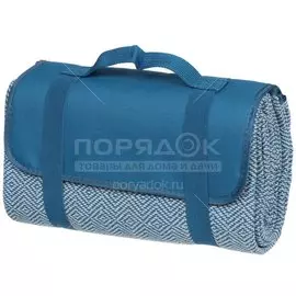 Коврик туристический из полиэстера CA1337-1107.01 синий, 150х135 см