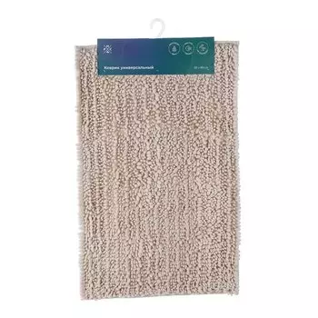 Коврик универсальный, антискользящий, 0.5х0.8 м, полиэстер, РМС, К-04БЖ-50х80